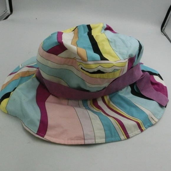 Emilio Pucci Multicolor Cotton Hat - Picture 3 of 9